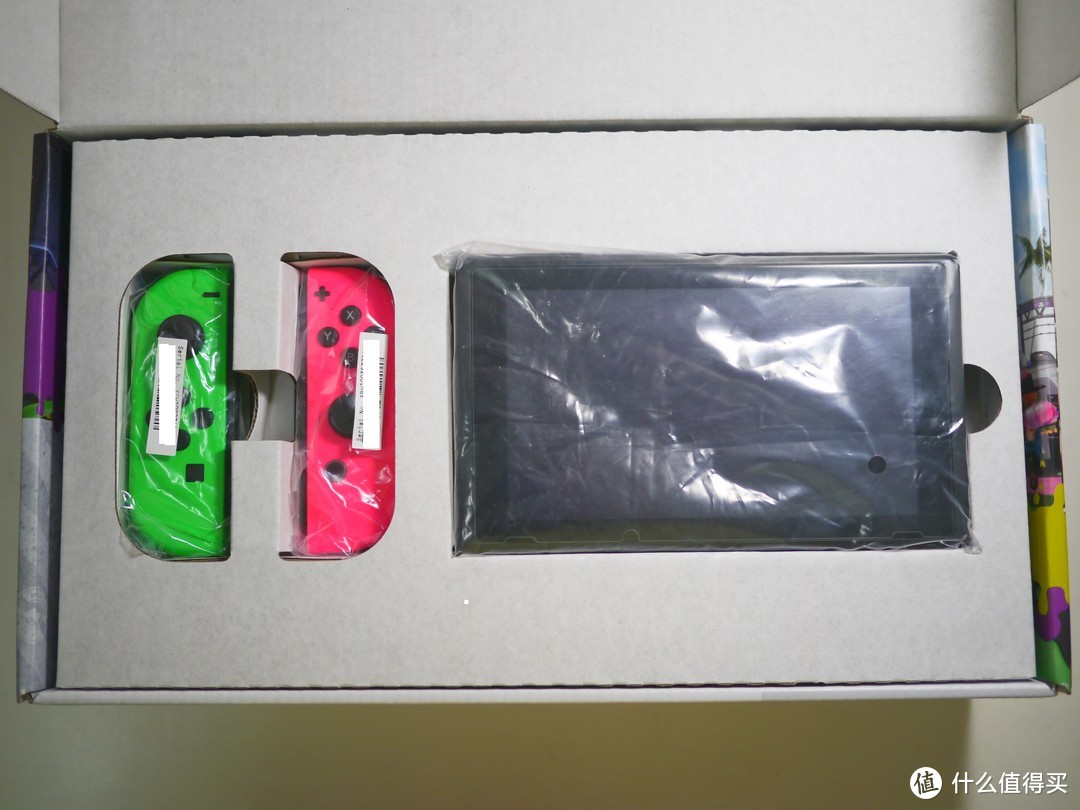 #全民分享季##剁主计划-广州#Nintendo Switch新机/二手机收货快速查验指南——以港版Splatoon2限定机为例