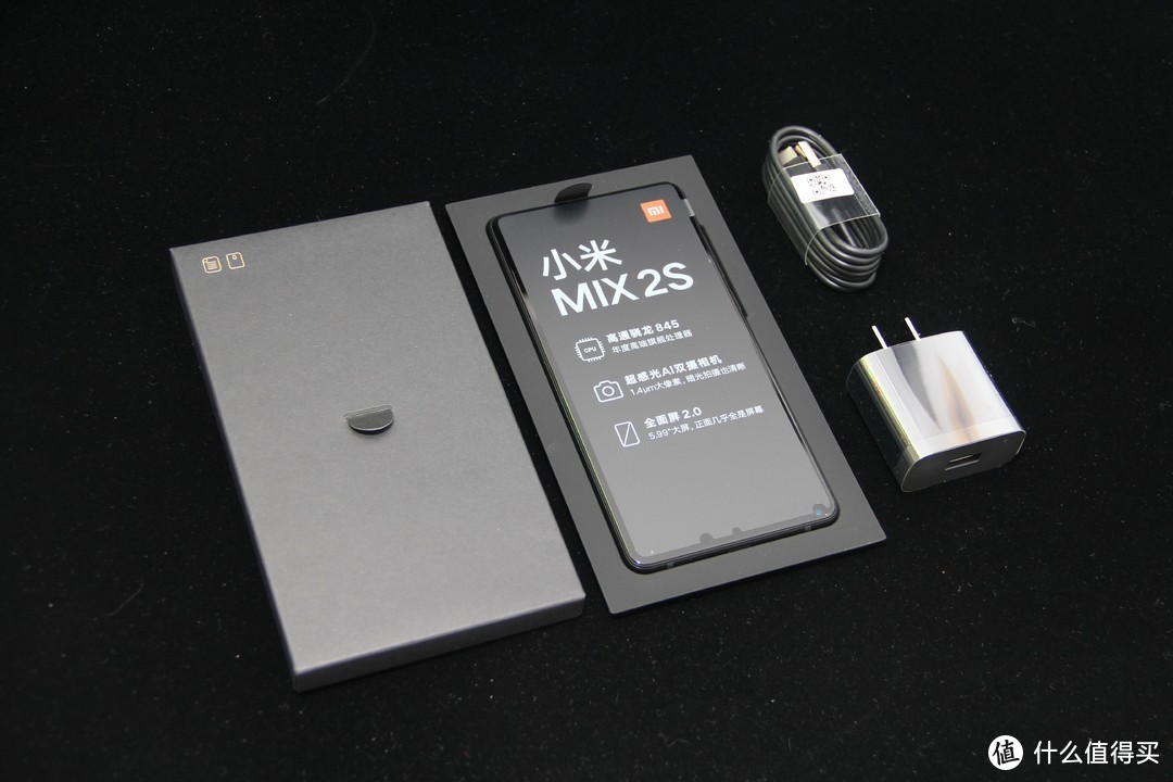 好看，速度，好用，清楚，效率足够标明这部手机了—MI 小米 mix2s 智能手机 开箱简评