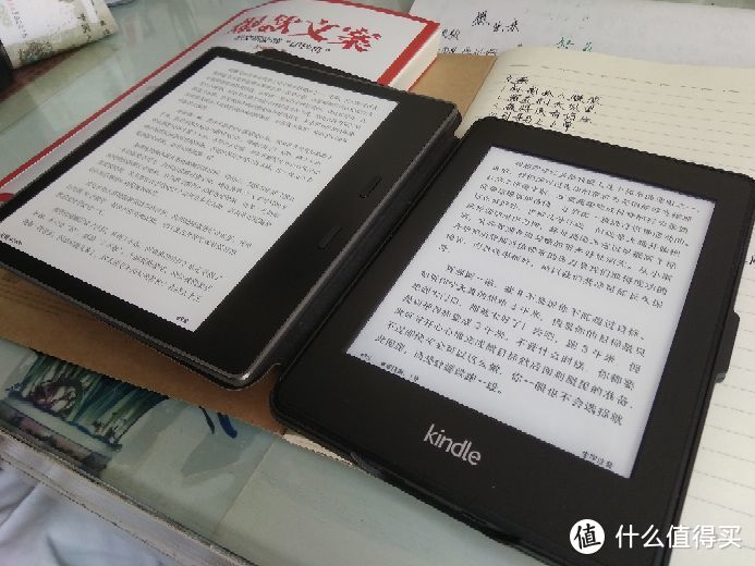 #原创新人#我的第二个压泡面神器 Amazon 亚马逊 kindle oasis 2 电子书阅读器 附与kpw2对比