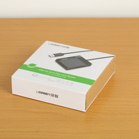 绿联 延长桌面 读卡器包装外观(插槽|触点|线材)