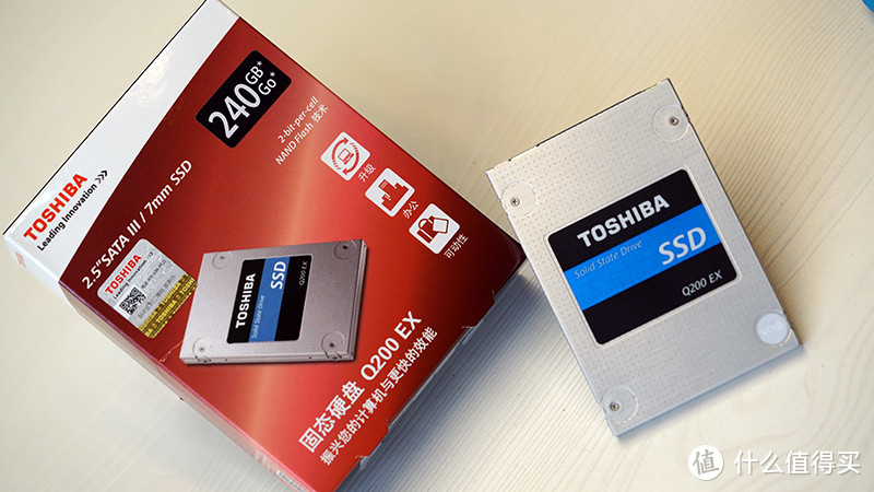 #原创新人#旧电脑固态硬盘升级，快速稳定之首选 — TOSHIBA 东芝 Q200 EX 240GB 固态硬盘体验