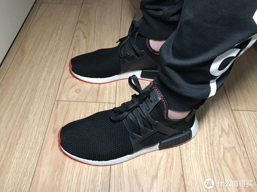 #剁主计划-郑州#醉没有踩屎感的BOOST：Adidas 阿迪达斯 NMD XR1 运动鞋 开箱晒单