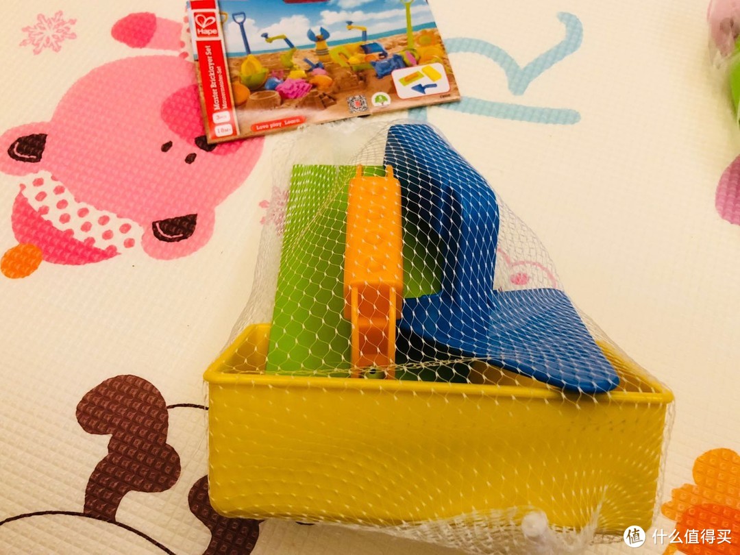 #全民分享季#剁主计划-宁波#宝宝海边第一套装备—Hape 宝宝沙滩玩具套装 9件套