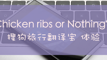 Chicken ribs or Nothing? Sogou Travel Translator 搜狗旅行翻译宝 体验