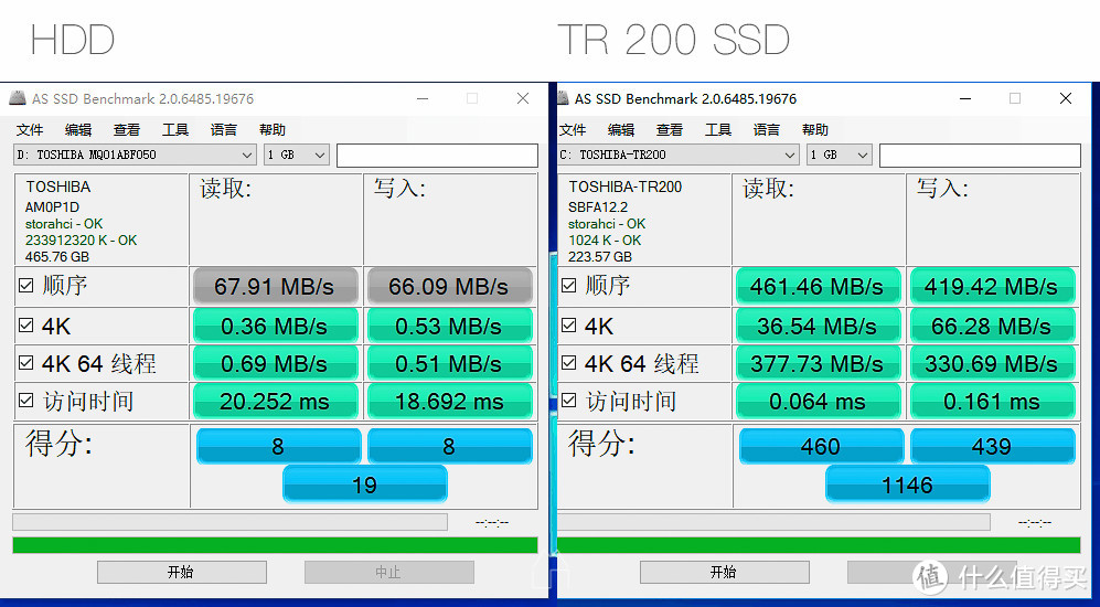 TOSHIBA 东芝 TR200 SSD 固态硬盘 小改笔记本飞天记