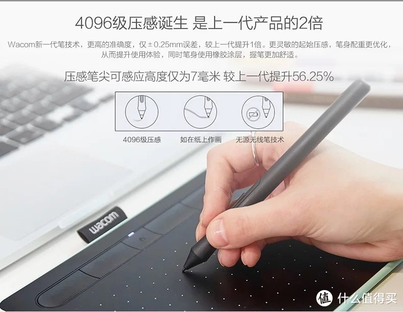 #本站首晒#Wacom 和冠 CTL-6100WL/K intuos系列数位板 开箱