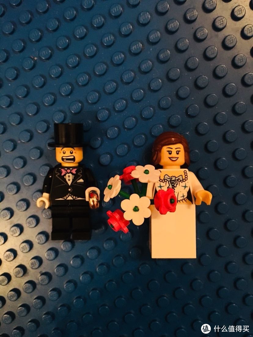 你见过一个新娘和两个新郎的婚礼吗？LEGO 乐高 40165 开箱