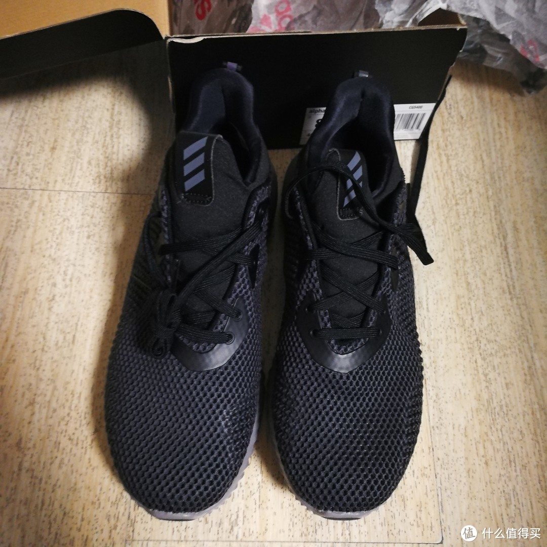 Adidas 阿迪达斯 alphabounce 1W CG5400  运动鞋 开箱海淘尺码参考