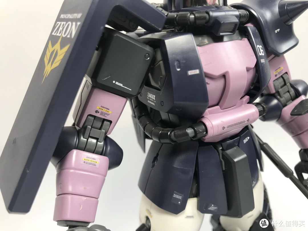 #全民分享季#剁主计划-北京#万代 BANDAI 高达 MG 黑色三连星 MS-06R-1A 扎古II