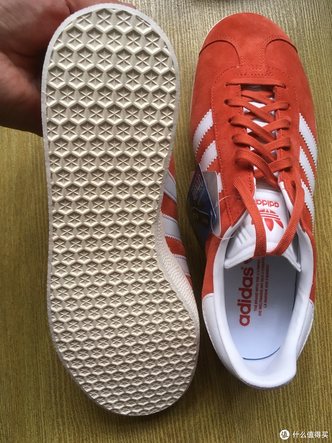 #剁主计划-青岛#原创新人#eBay首单：Adidas 阿迪达斯 gazelle 休闲运动鞋 开箱