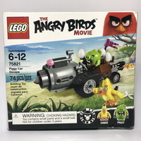 乐高Angry Birds 愤怒的小鸟系列 75821 小猪大逃亡外观展示(炮筒|驾驶室)