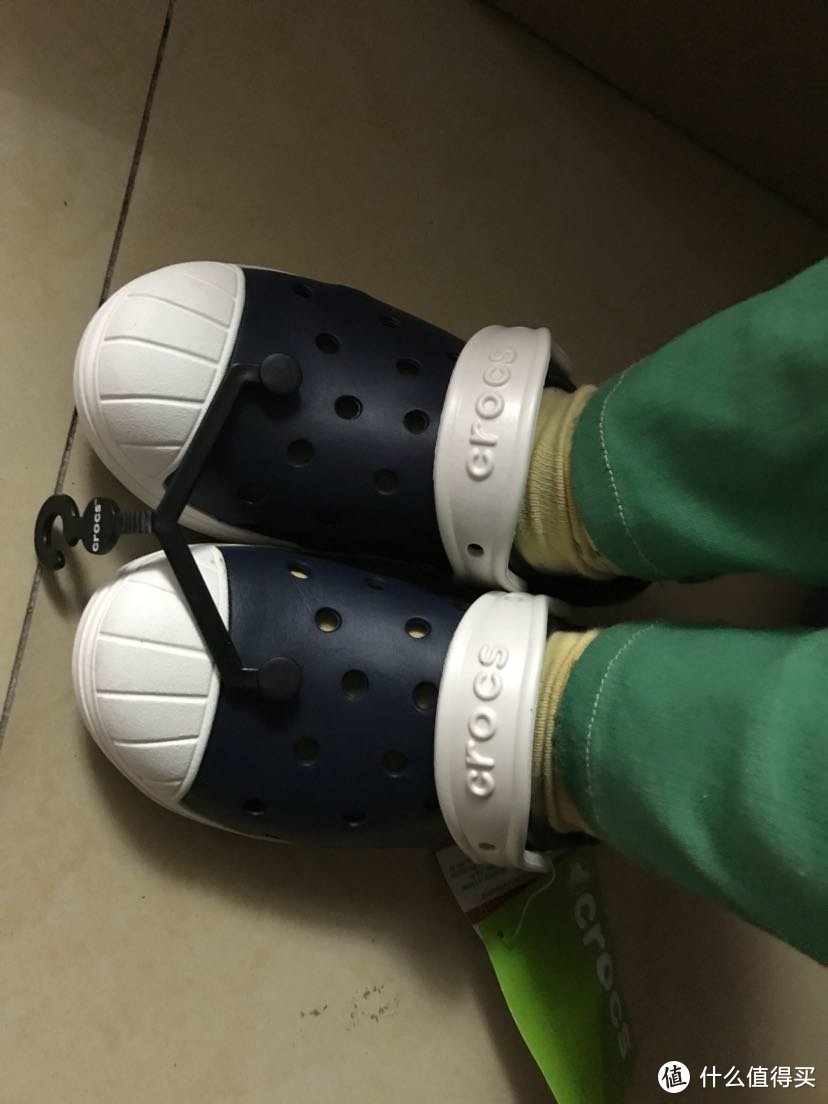 #全民分享季#晒晒多渠道购买的宝宝crocs洞洞鞋