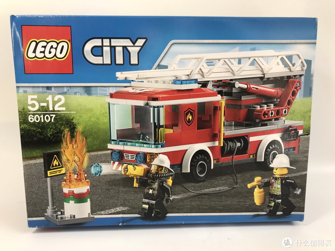 #全民分享季#剁主计划-北京#LEGO 乐高 城市系列 60107 云梯消防车 开箱