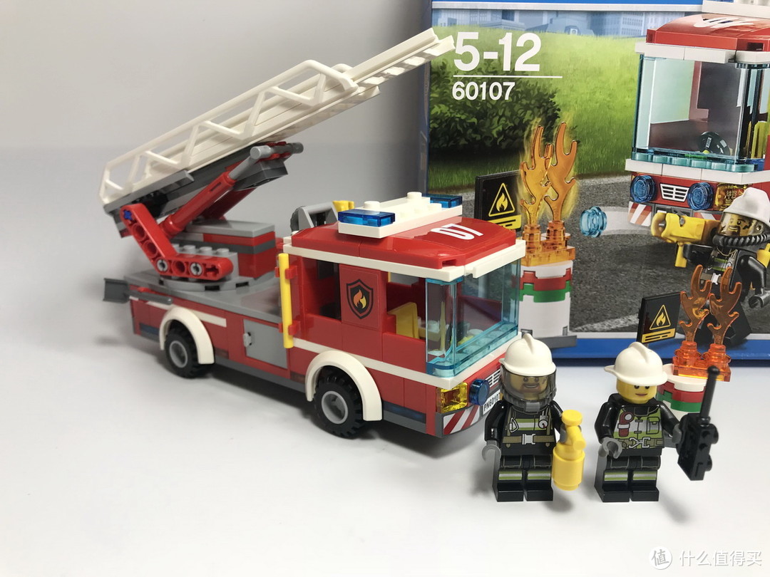 #全民分享季#剁主计划-北京#LEGO 乐高 城市系列 60107 云梯消防车 开箱