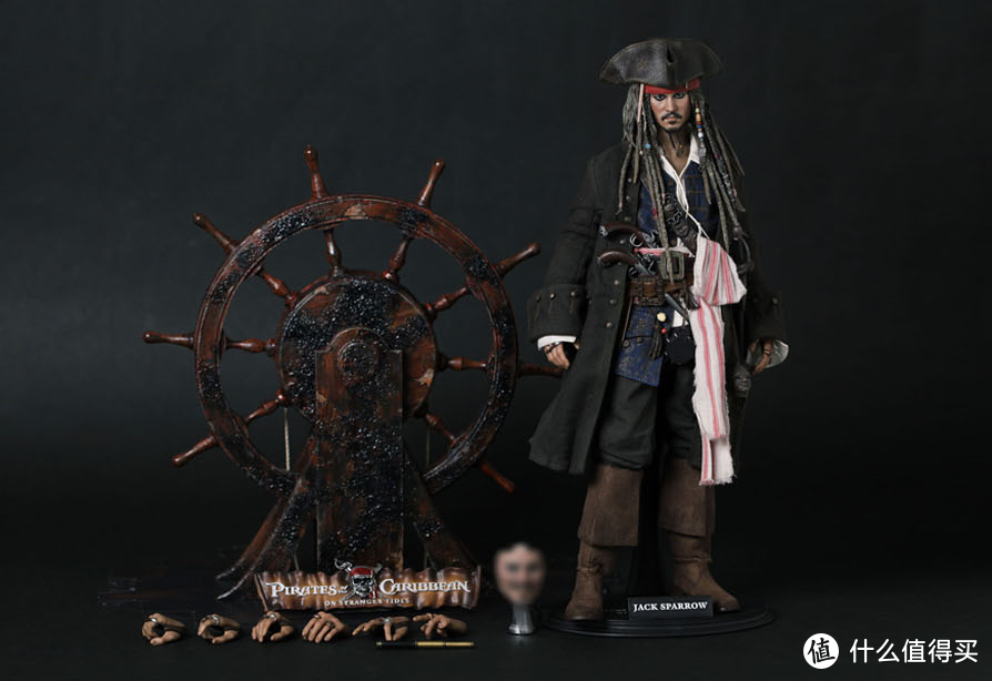 扬帆起航、风骚依旧，HOTTOYS DX15 加勒比海盗 杰克船长