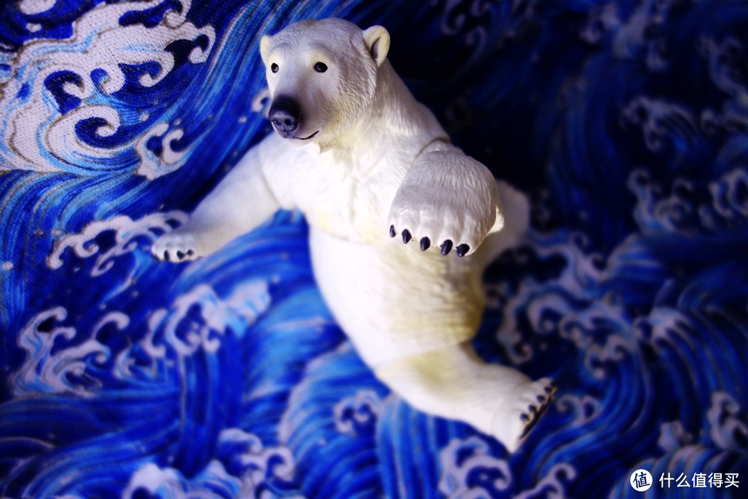 #全民分享季#剁主计划-上海#萌熊来袭：KAIYODO  海洋堂 北极熊 可动 手办模型 Sofubi Toy Box 009