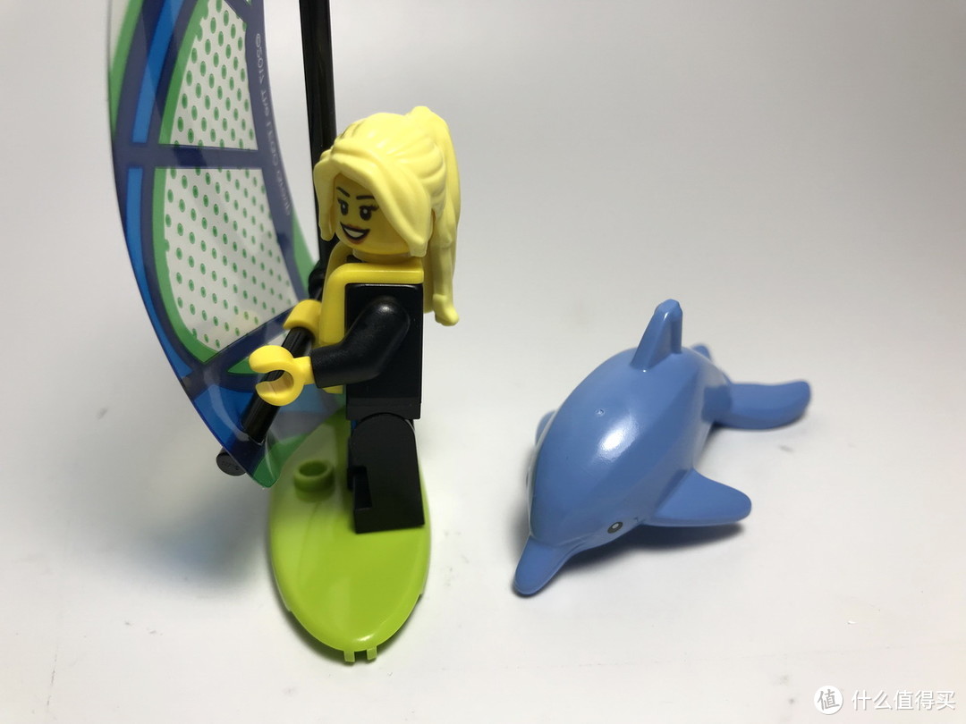 全民分享季#lego 乐高 城市系列 60153 小人套装-海滩乐趣