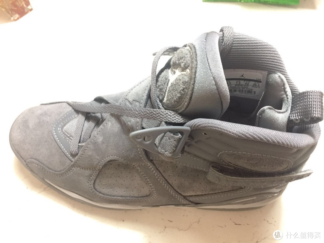 #全民分享季# Air Jordan 8 酷灰 篮球鞋