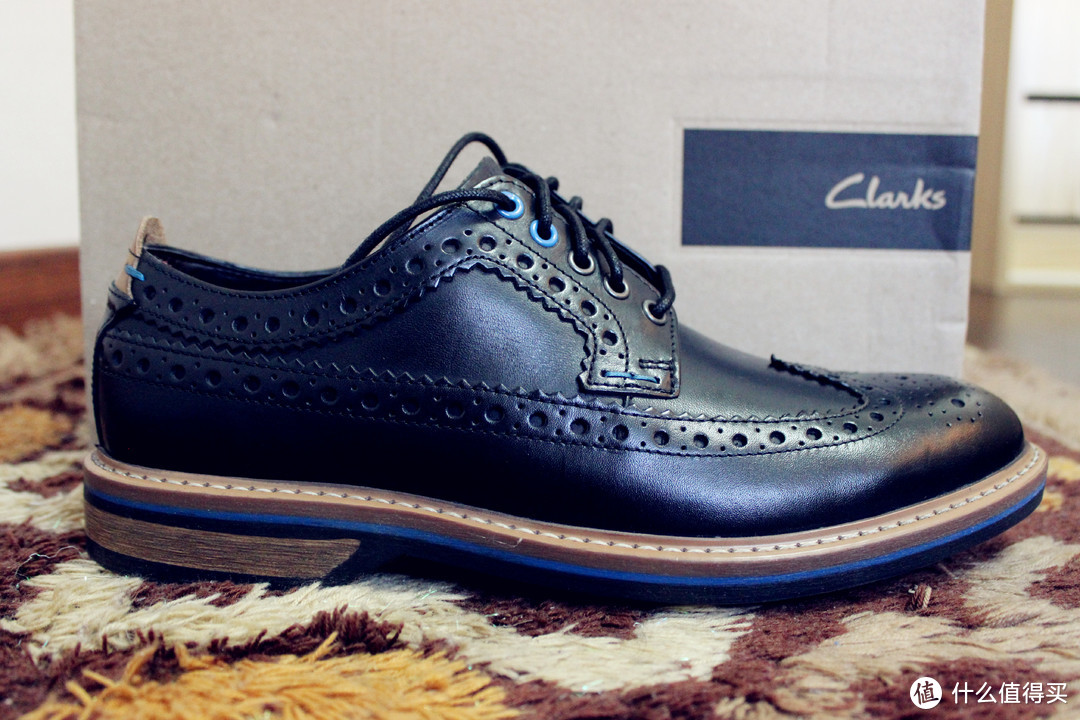 #全民分享季#骚气又不贵的雅痞风德比鞋：Clarks 其乐 Pitney Limit Longwing Brogues 皮鞋 开箱小晒