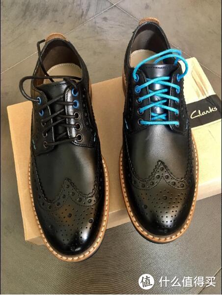 #全民分享季#骚气又不贵的雅痞风德比鞋：Clarks 其乐 Pitney Limit Longwing Brogues 皮鞋 开箱小晒