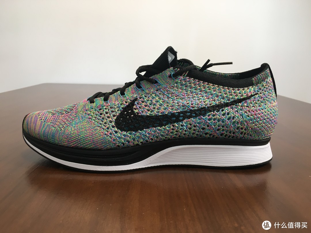 #全民分享季#经典传承：NIKE 耐克 FLYKNIT RACER VS AIR ZOOM MARIAH FLYKNIT RACER跑鞋