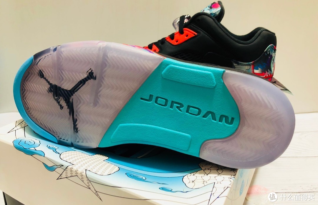 #全民分享季#中国元素的AJ 5—Air Jordan 5 Retro Low 篮球鞋晒单