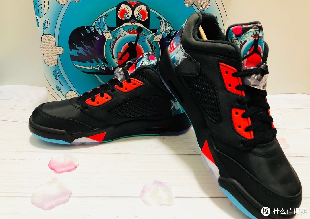 #全民分享季#中国元素的AJ 5—Air Jordan 5 Retro Low 篮球鞋晒单