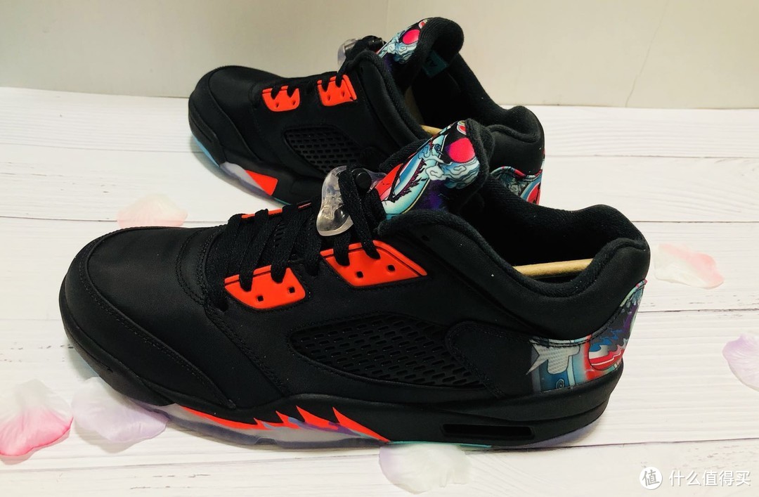 #全民分享季#中国元素的AJ 5—Air Jordan 5 Retro Low 篮球鞋晒单