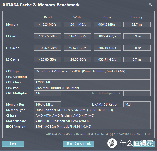 买锐龙送信仰散热—AMD 锐龙 Ryzen 7 2700x CPU + ASUS 华硕 ROG C7H 主板开箱测试