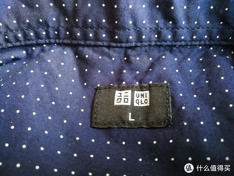 #全民分享季#的第一件99元衬衣—UNIQLO 优衣库 长绒棉印花衬衫 晒单