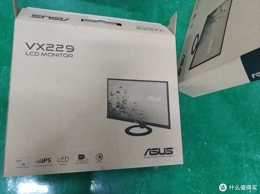 白色前台显示器：ASUS 华硕 VX229N-W 显示器 晒单