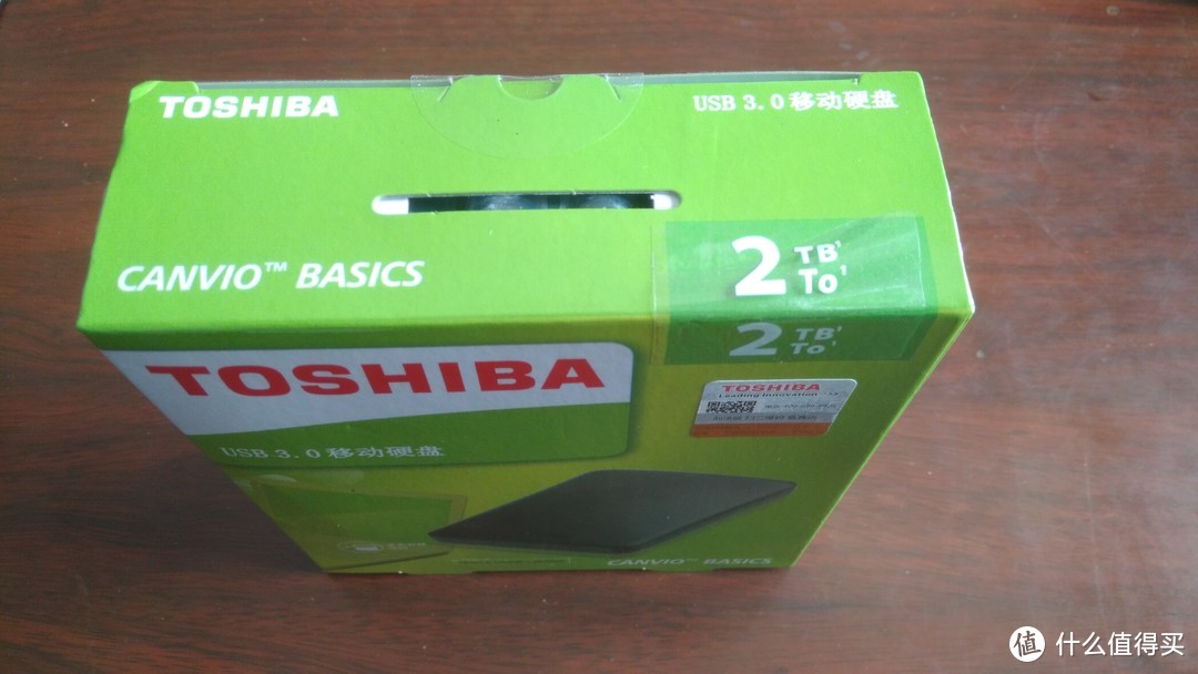 TOSHIBA 东芝 小黑 移动硬盘 晒单