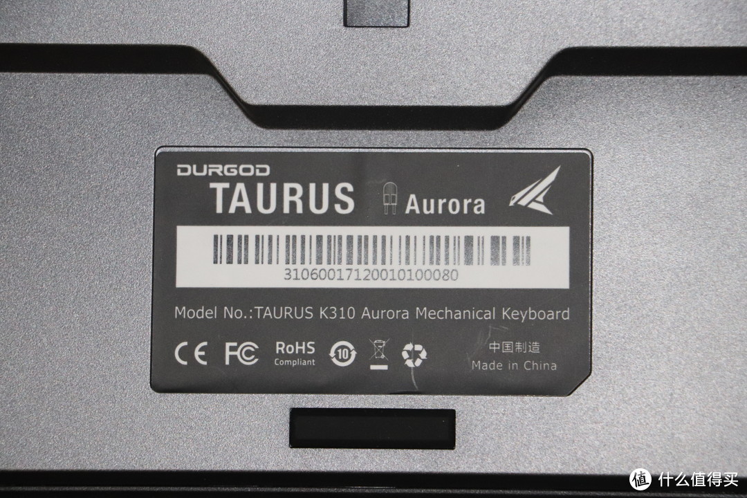 复古风的后起之秀——DURGOD 杜伽 Taurus K310 Aurora红轴机械键盘