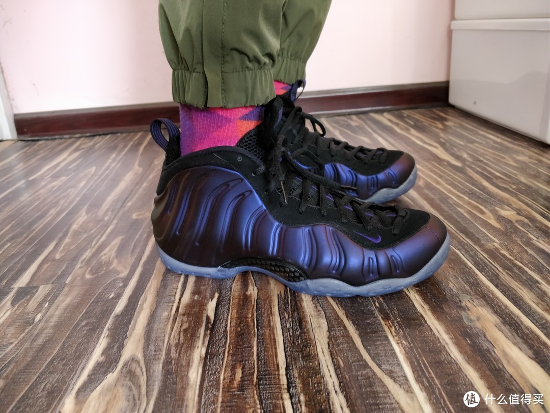 #全民分享季#我的大茄子—Nike 耐克 Air Foamposite One 篮球鞋晒单