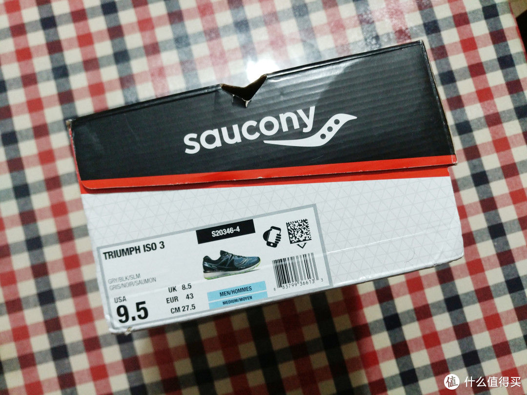 #全民分享季#晒晒Saucony 圣康尼 Triumph ISO 3 跑鞋，顺便讲讲如何海淘和转运