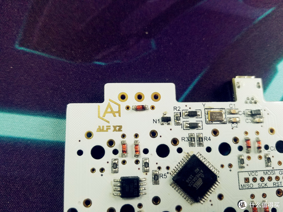 又是一个铝疙瘩，小的！Xx ALF x2 数字Pad 客制化机械键盘套件晒物