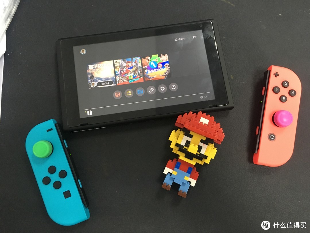 nintendo 任天堂 switch 遊戲主機 開箱及簡單上手