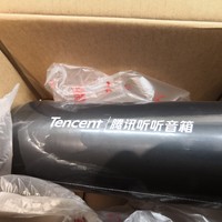 腾讯听听 9420 智能音箱外观展示(包装|按键|接口|保修卡)