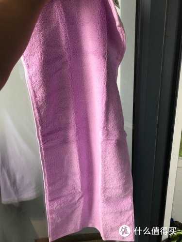 值得买推荐的特价 a-life 最生活 小米 毛巾 白紫