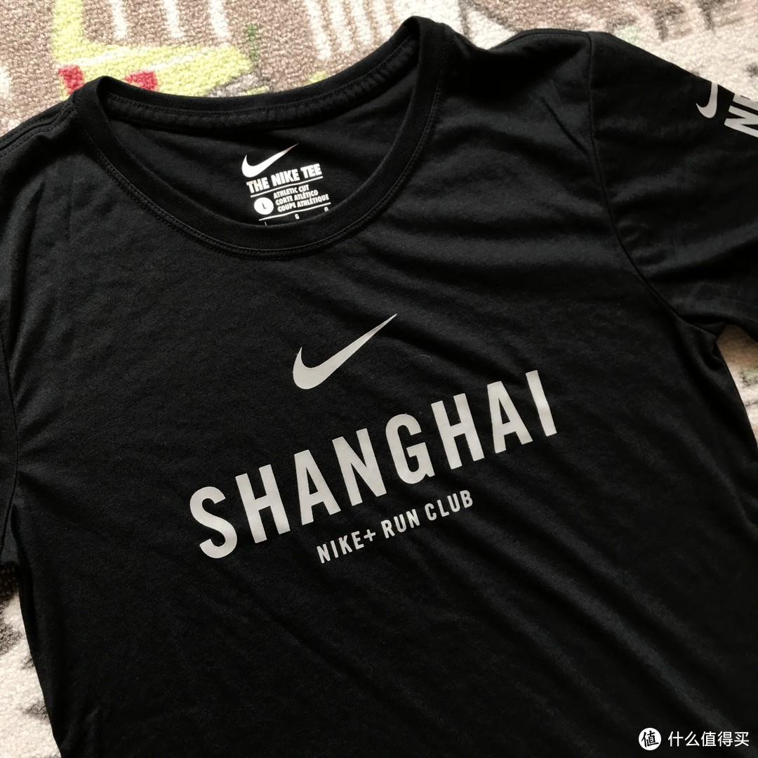 #全民分享季#Nike 耐克 Run Club (Shanghai)速干T恤