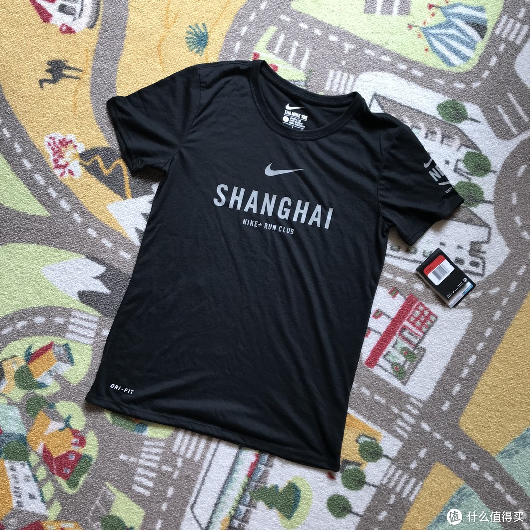 #全民分享季#Nike 耐克 Run Club (Shanghai)速干T恤