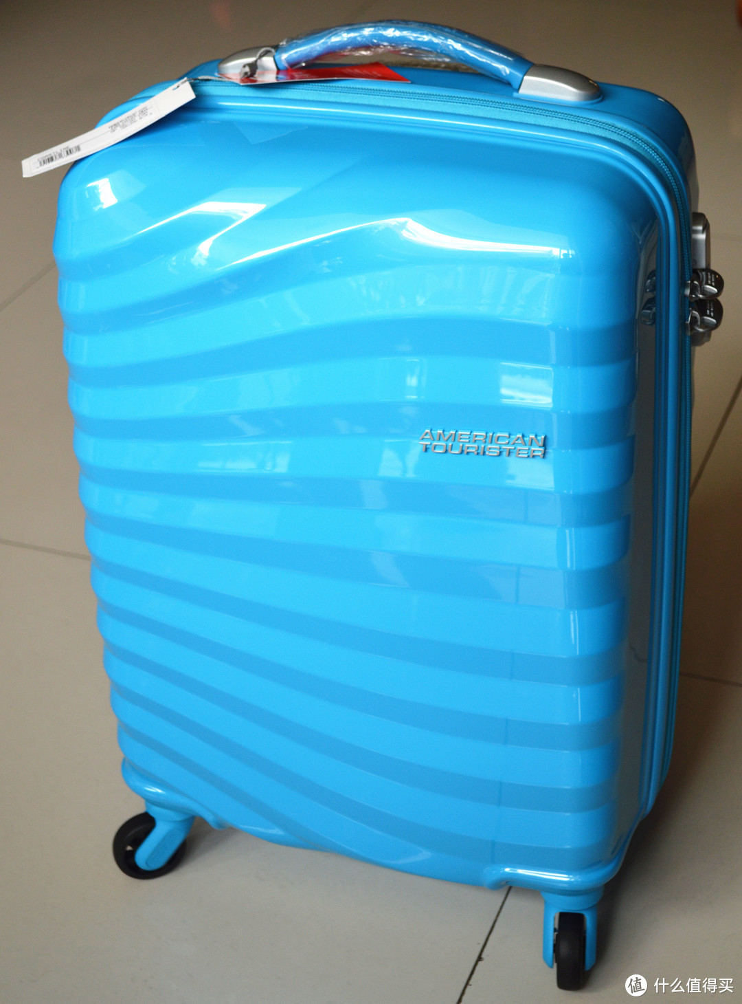 ​#全民分享季#颜值在线 — American Tourister 美旅 波浪纹 I20系列 20英寸登机箱