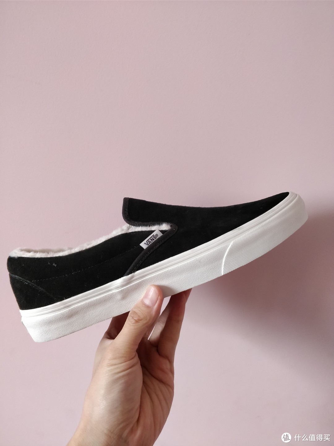 反季晒鞋：VANS 范斯 Slip-On 一脚蹬男女加绒休闲鞋