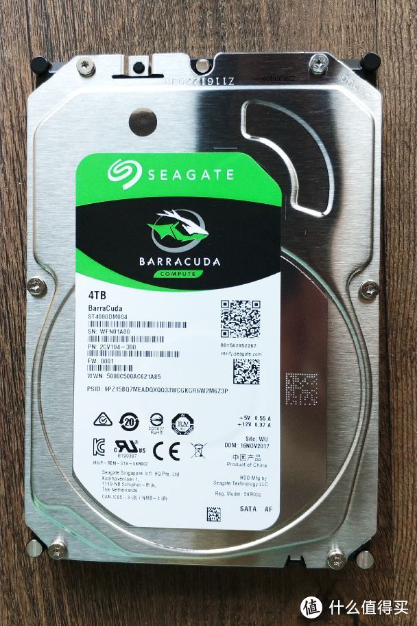 最便宜的4T盘：SEAGATE 希捷 酷鱼系列 4TB 台式机机械硬盘晒单 
