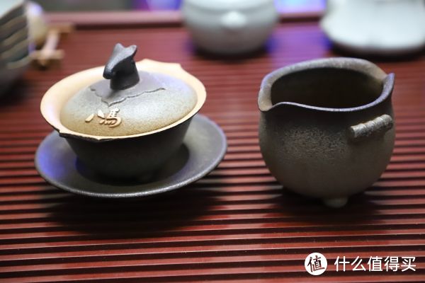 #全民分享季#我的茶器分享：聚宝龙汝窑套装、八马陶土茶器套装