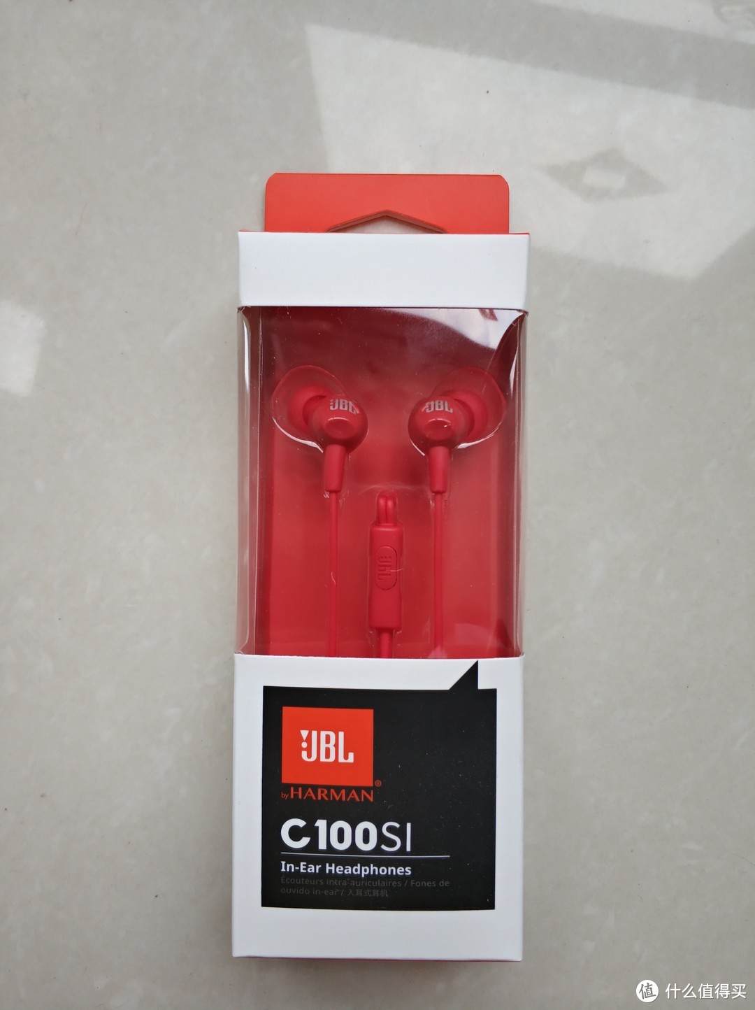低价有惊喜—JBL C100SI 入耳式线控耳机