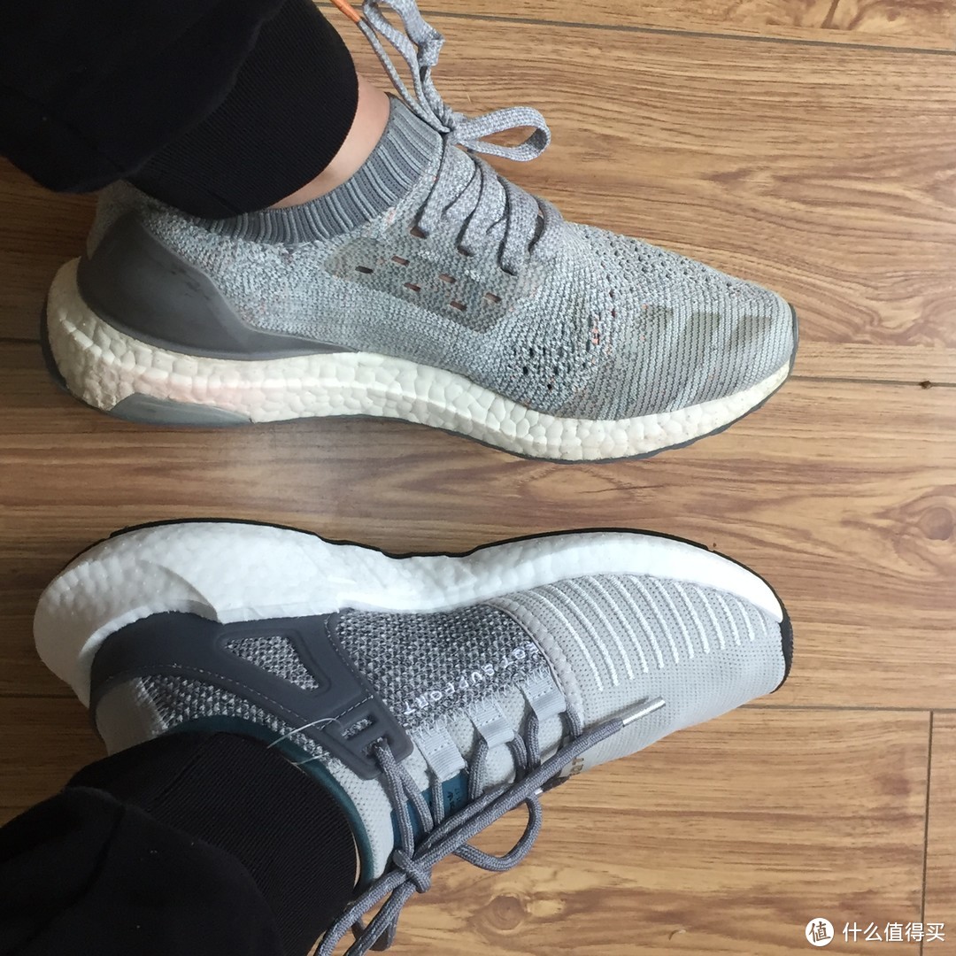 #原创新人#入了boost的坑：Adidas 阿迪达斯 UltraBOOST Uncaged和EQT Support 93/17 跑鞋