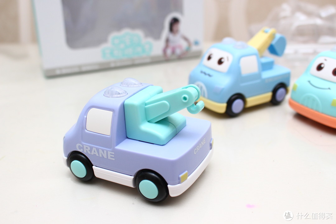 也许是最萌的小孩玩具了—Moibokids 米宝兔 工程惯性车