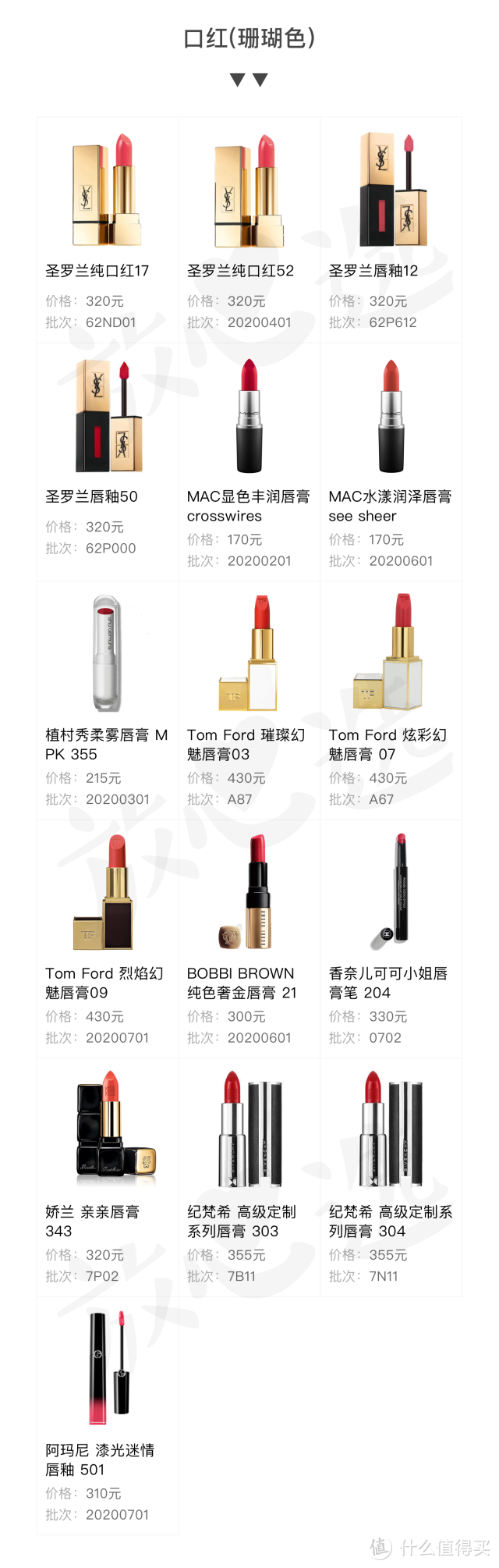 用光50只口红，YSL、TF、纪梵希……扎碎9亿少女的心