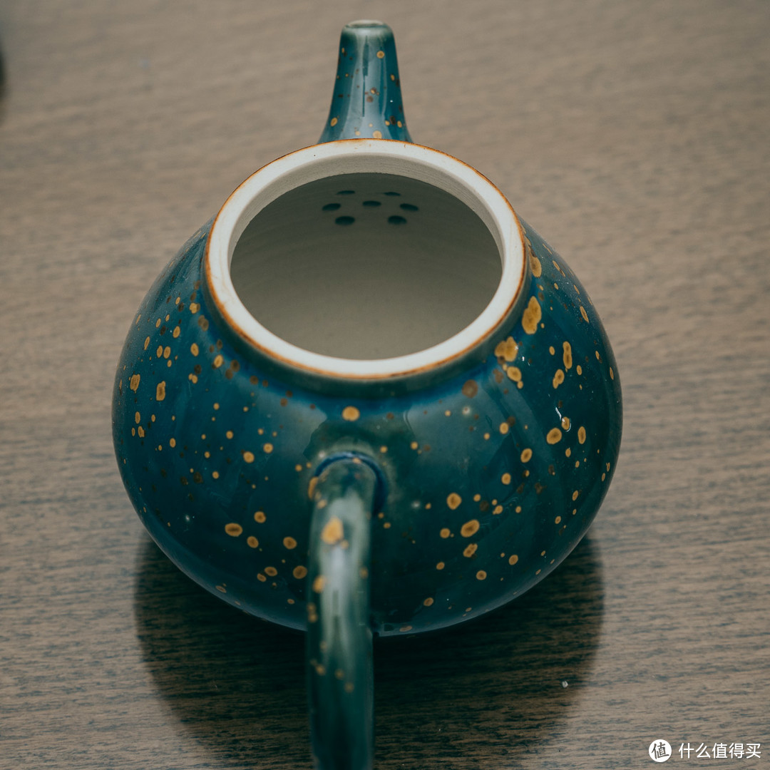 饮茶小帮手：结晶釉茶壶/茶杯组